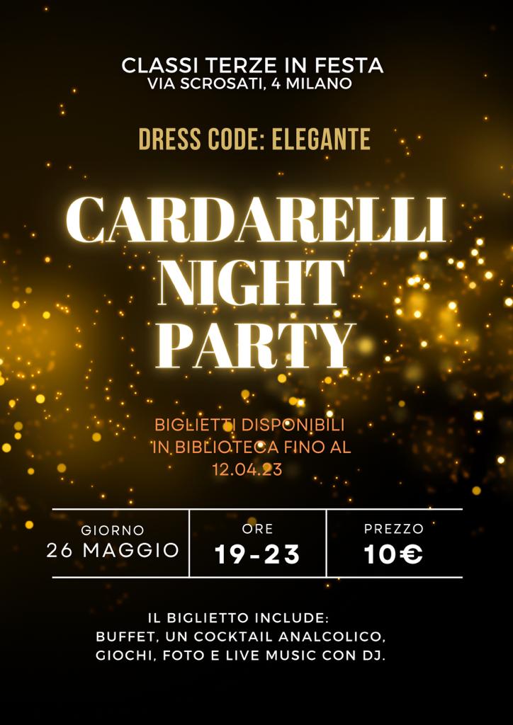 Cardarelli Night Party